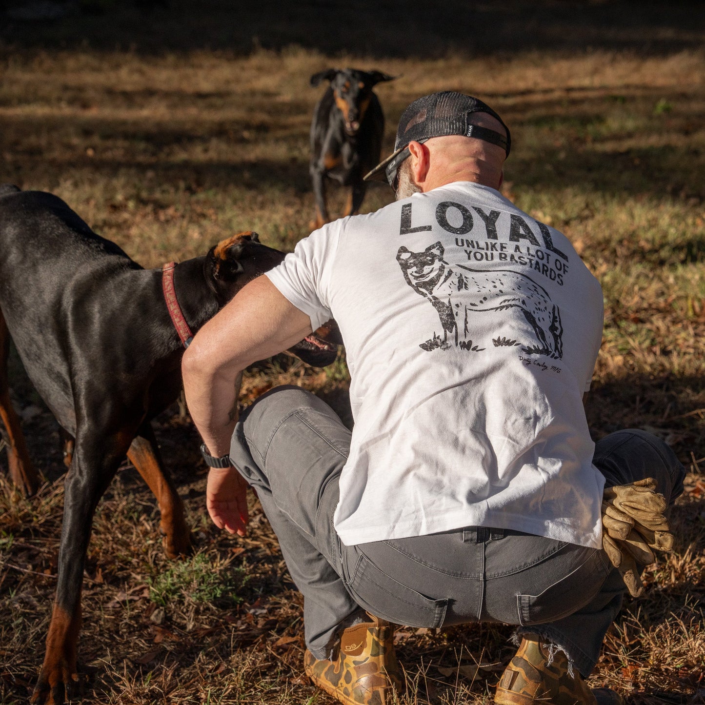 Loyal Unlike A Lot Of You Bastards Dog Men's T-Shirt