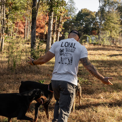 Loyal Unlike A Lot Of You Bastards Dog Men's T-Shirt