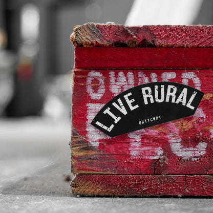 Live Rural Decal
