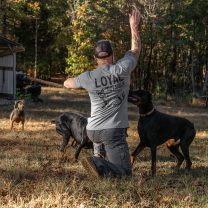 Loyal Unlike A Lot Of You Bastards Dog Men's T-Shirt