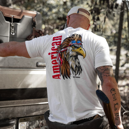 American Eagle Patriotic Men's T-Shirt