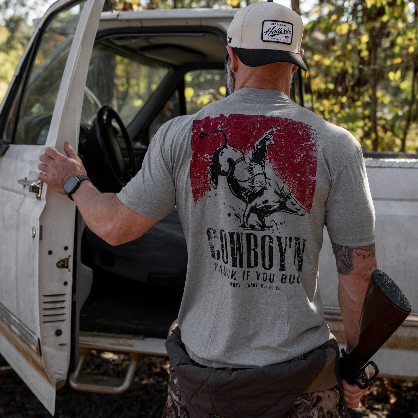 Hootin' & Hollerin' Patch Workhorse Snapback