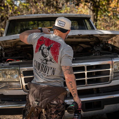 Hootin' & Hollerin' Patch Workhorse Snapback