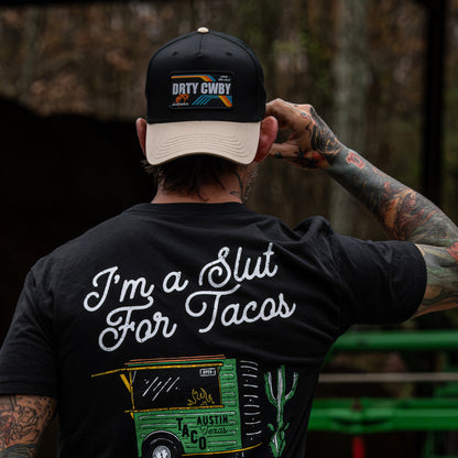 Drty Cwby Bronco | Support Blue Collar Patch Snapback