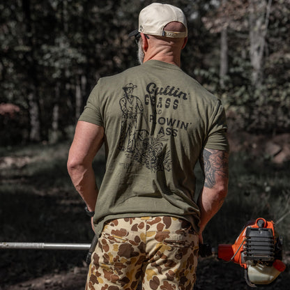 Cutting Grass & Plowin' Ass Men's T-Shirt