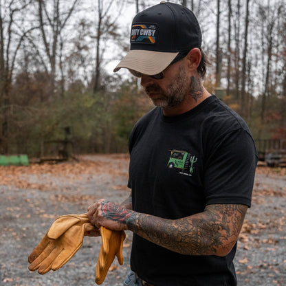 Drty Cwby Bronco | Support Blue Collar Patch Snapback