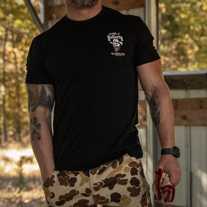 Hootin' And Hollern' Cowboy Skull Men's T-Shirt