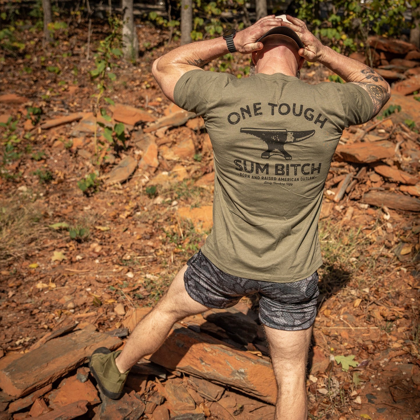 One Tough Sum Anvil Men's T-Shirt
