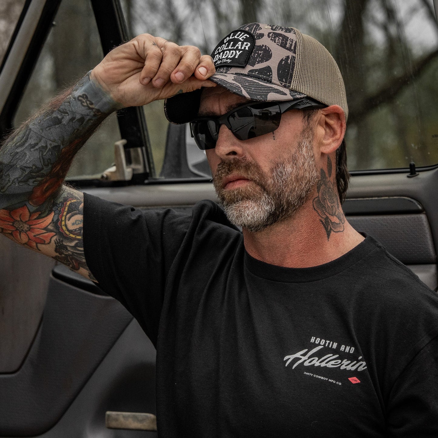 Blue Collar Daddy Patch Original Ripstop Classic Snapback Hat