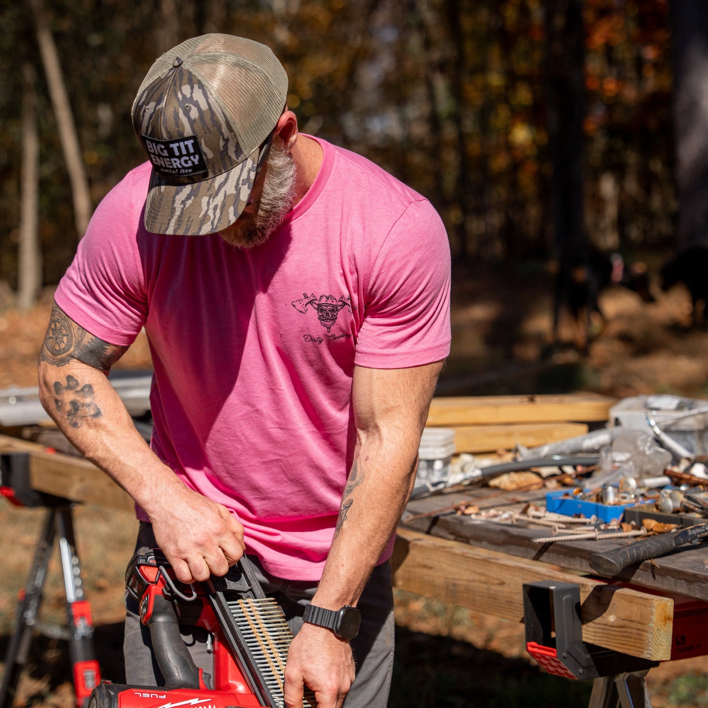 Blue Collar Hatchet Men's T-Shirt
