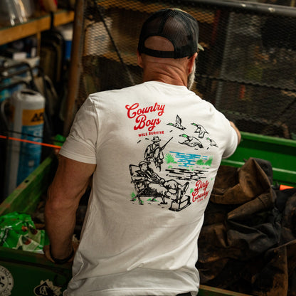 Country Boy's Will Survive Men's T-Shirt