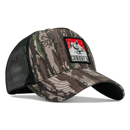 Cowboy'n Patch Mesh Snapback Hat