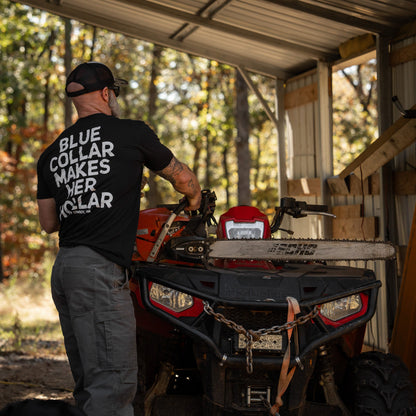 Blue Collar Makes Her Hollar Men's T-Shirt