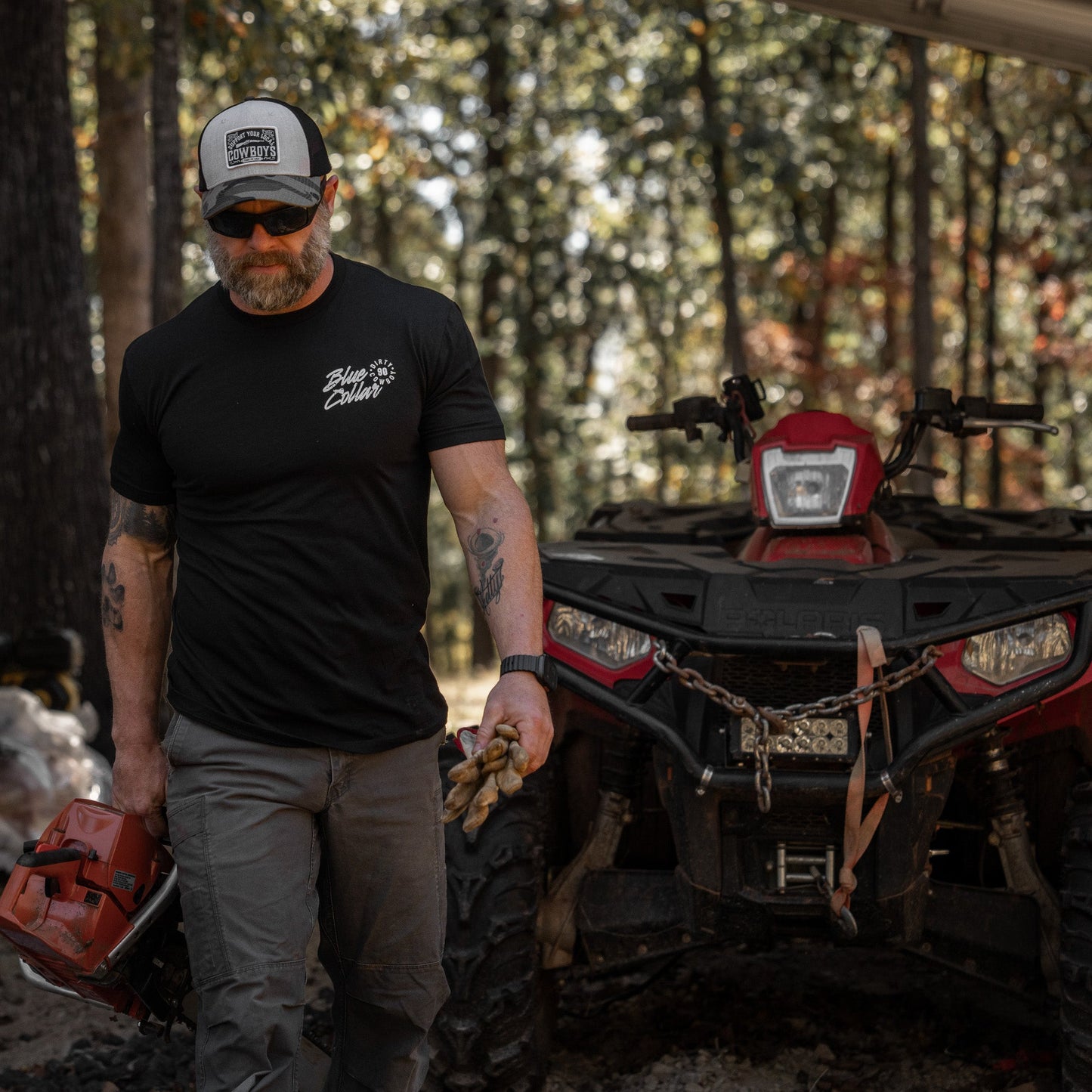 Blue Collar Makes Her Hollar Men's T-Shirt
