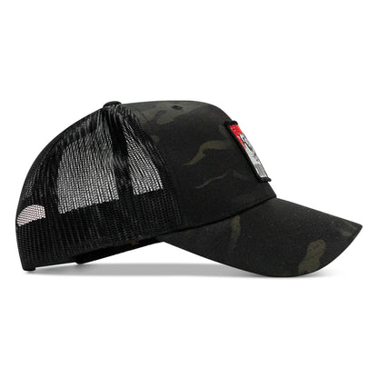 Cowboy'n Patch Mesh Snapback Hat