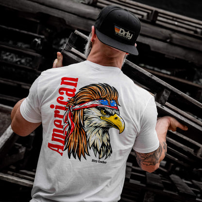 American Eagle Patriotic Men's T-Shirt