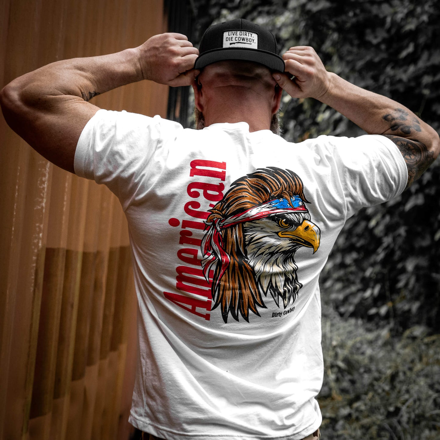American Eagle Patriotic Men's T-Shirt