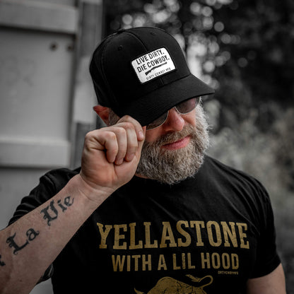 Live Dirty. Die Cowboy. SnapBack Hat