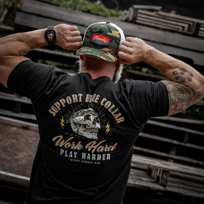 Rowdy. USA Dirty Cowboy Patch SnapBack