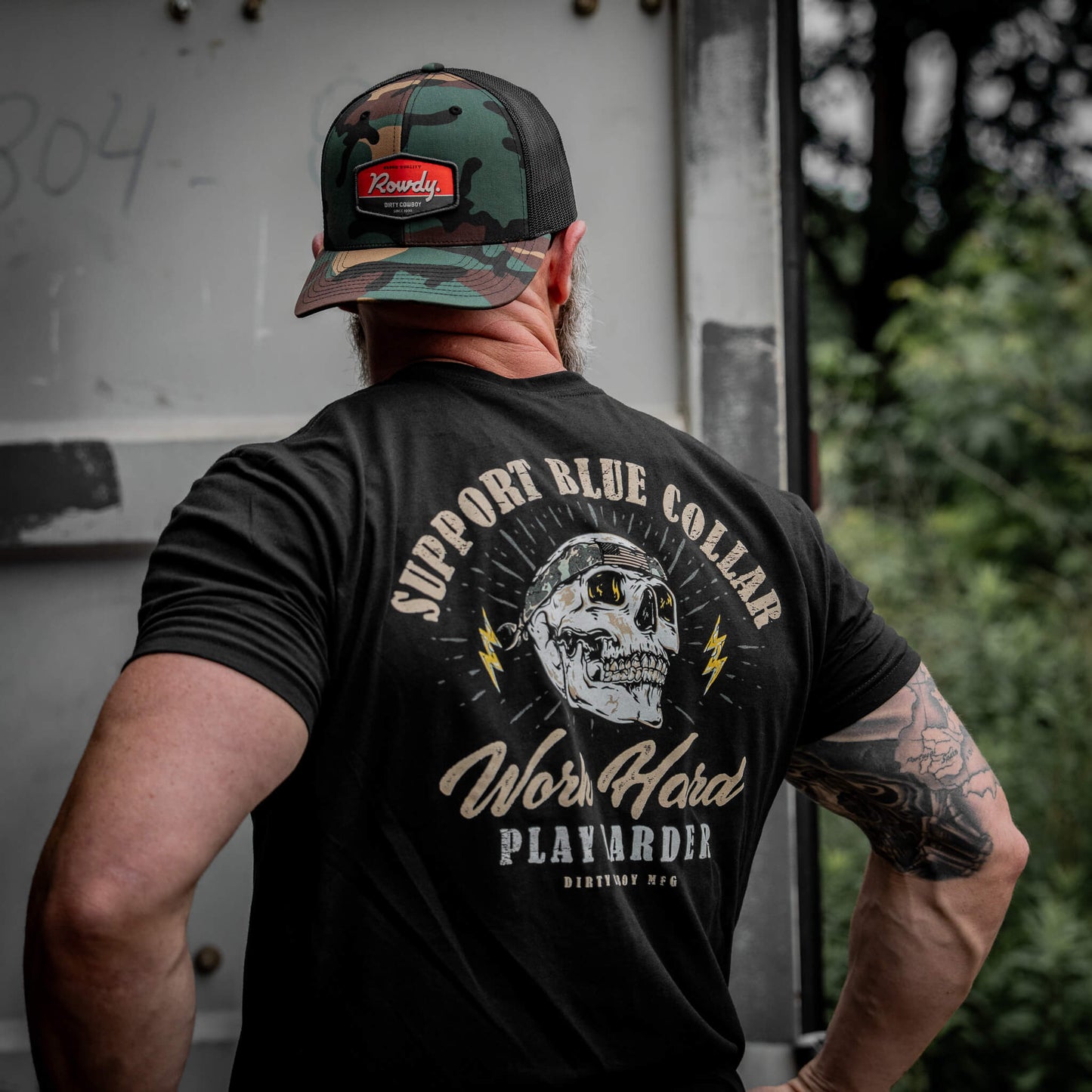 Work Hard Play Harder Men's T-Shirt