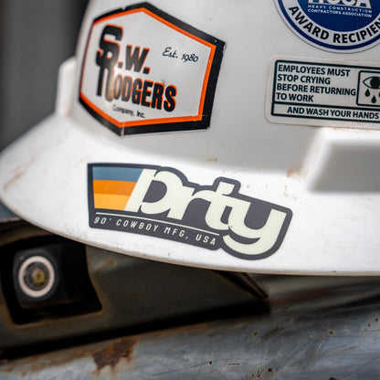Original DRTY Branded Decal Sticker