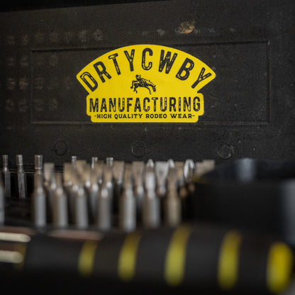 Original DRTYCWBY Manufacturing Decal Sticker