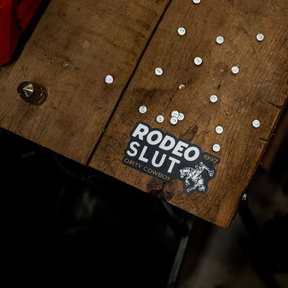 Rodeo Slut Dirty Cowboy Decal