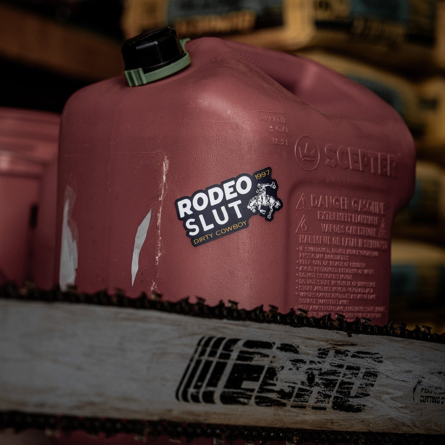 Rodeo Slut Dirty Cowboy Decal
