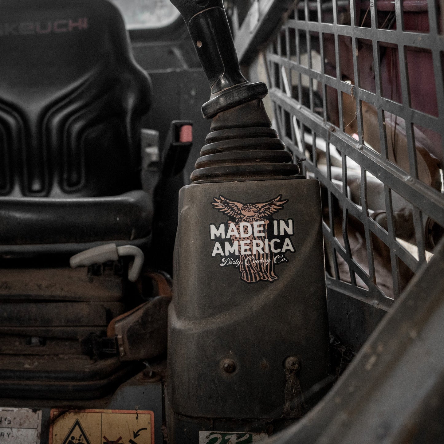 Made In America Eagle Decal