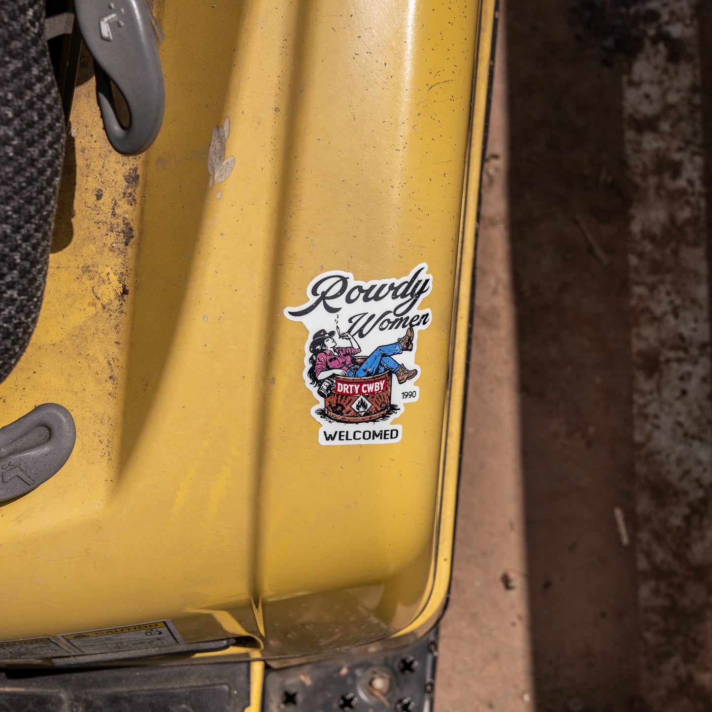 Rowdy Women Welcomed Decal