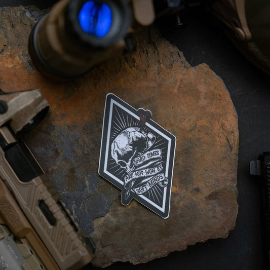 Hard Times Sticker