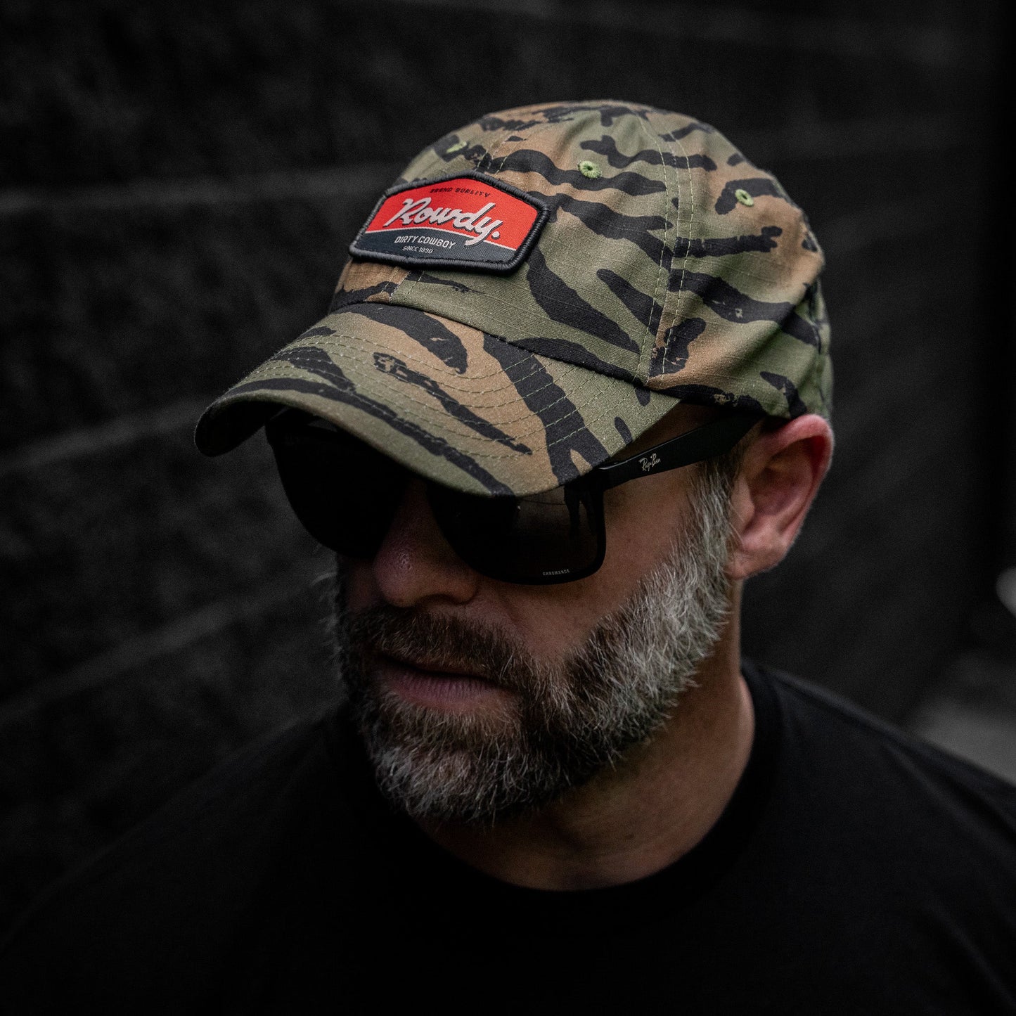 Rowdy Dirty Cowboy Patch Ripstop Tactical Hat