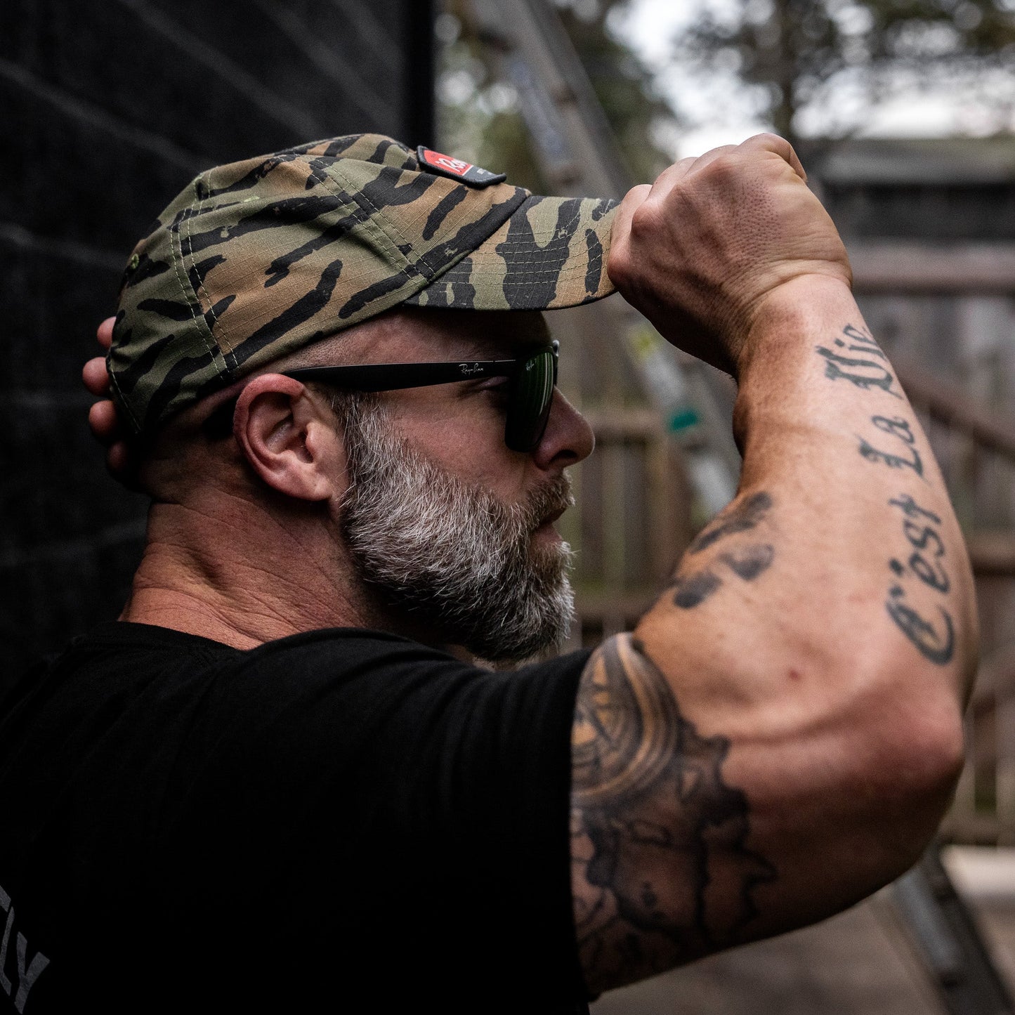 Rowdy Dirty Cowboy Patch Ripstop Tactical Hat