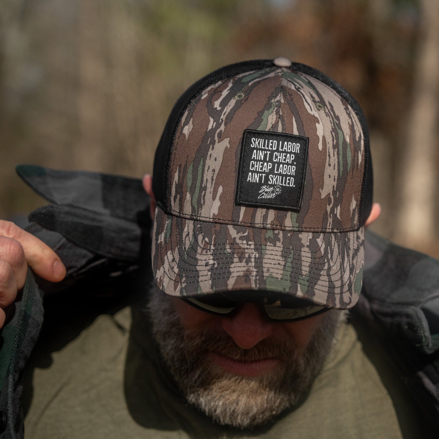 Skilled Labor Ain't Cheap Patch Snapback Hat