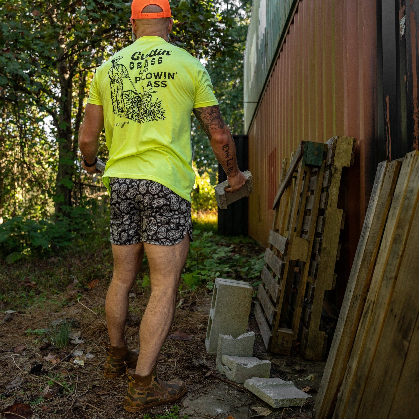 Men’s Double-Layer Mesh Training Shorts — 5" Inseam