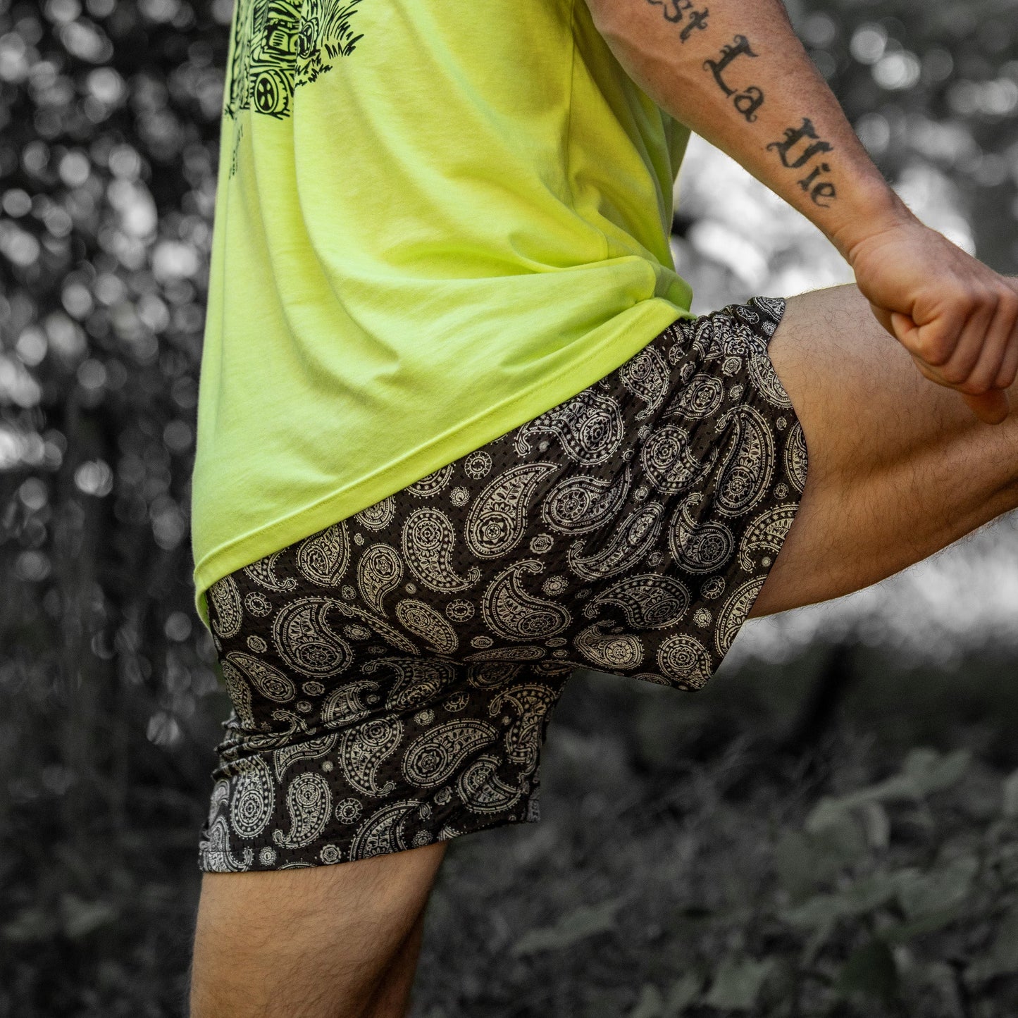 Men’s Double-Layer Mesh Training Shorts — 5" Inseam