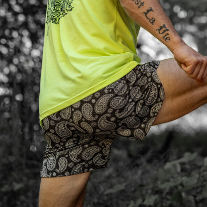 Men’s Double-Layer Mesh Training Shorts — 5" Inseam