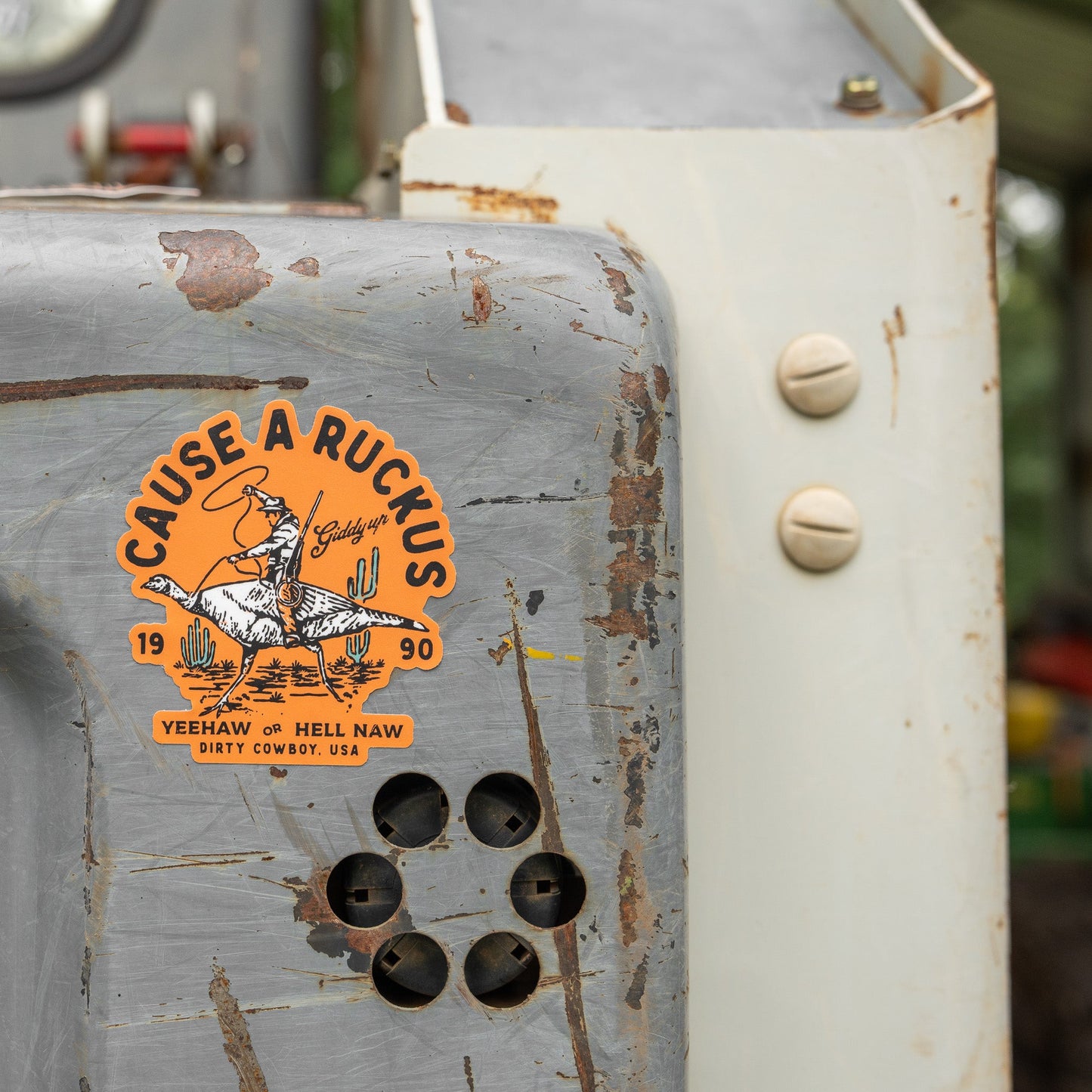 Cause A Ruckus Decal Sticker