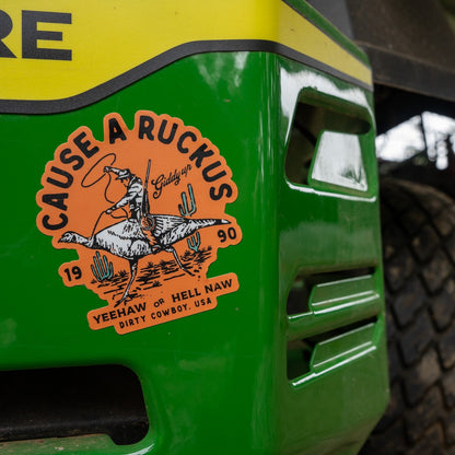 Cause A Ruckus Decal Sticker