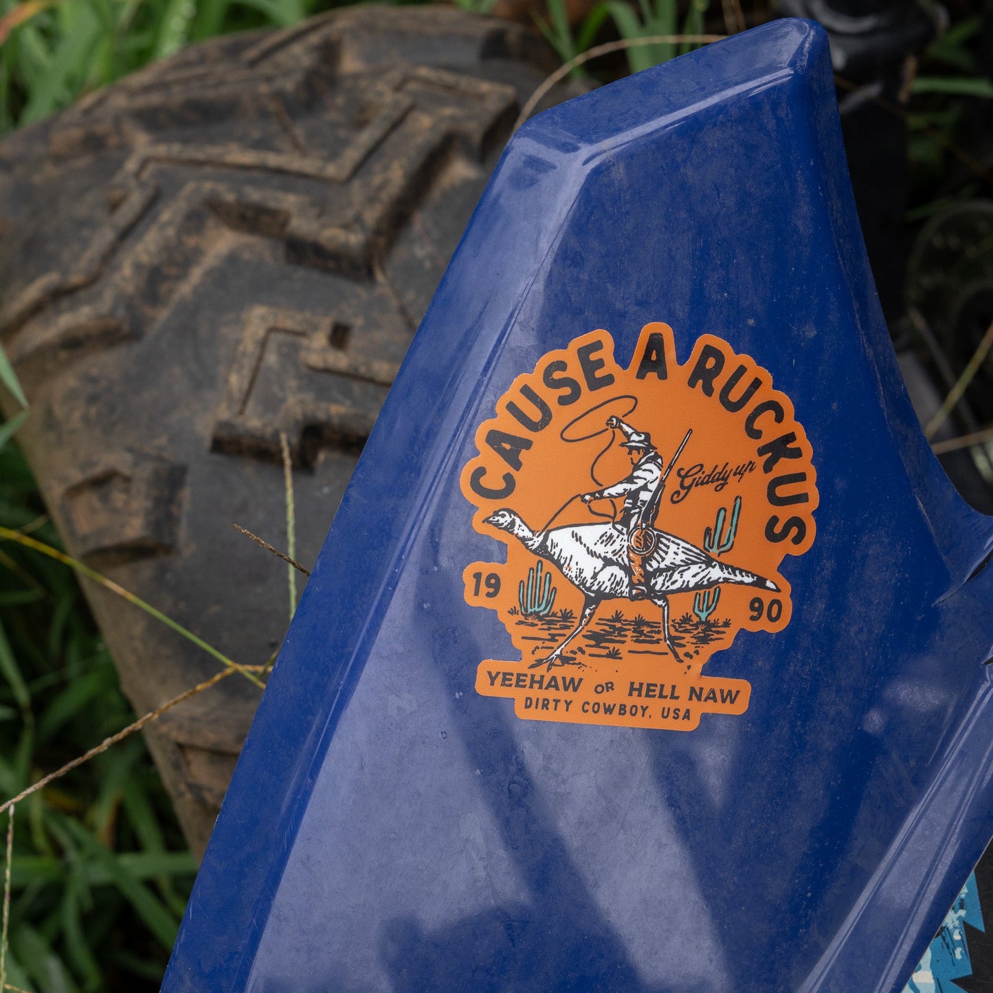 Cause A Ruckus Decal Sticker