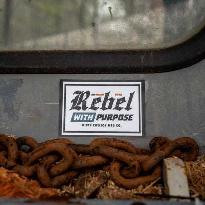 Rebel With Purpose Decal