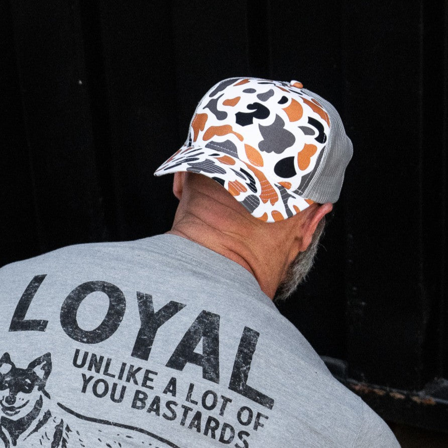 Authentic Five Panel Mesh Snapback Hat