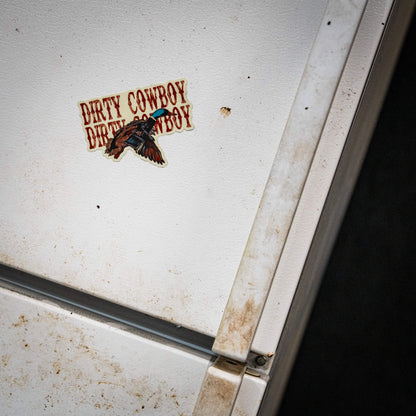 Flying Duck Dirty Cowboy Decal