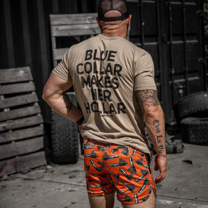 Blue Collar Makes Her Hollar Men's T-Shirt