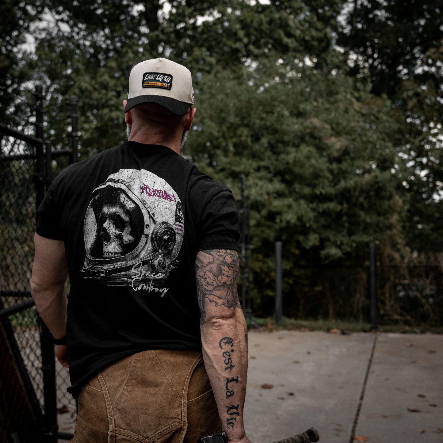 Live Dirty Western Patch Workhorse Snapback