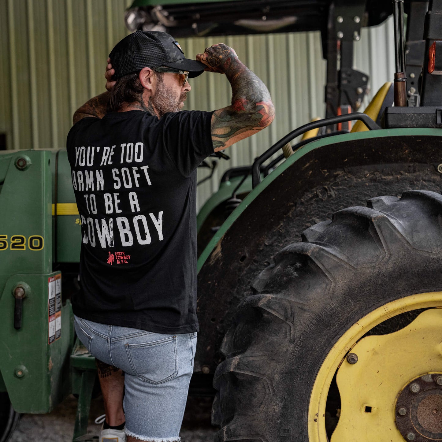 You're Too Damn Soft To Be A Cowboy Men's T-Shirt