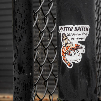 Master Baiter 'Lil Shrimp Club Decal Sticker