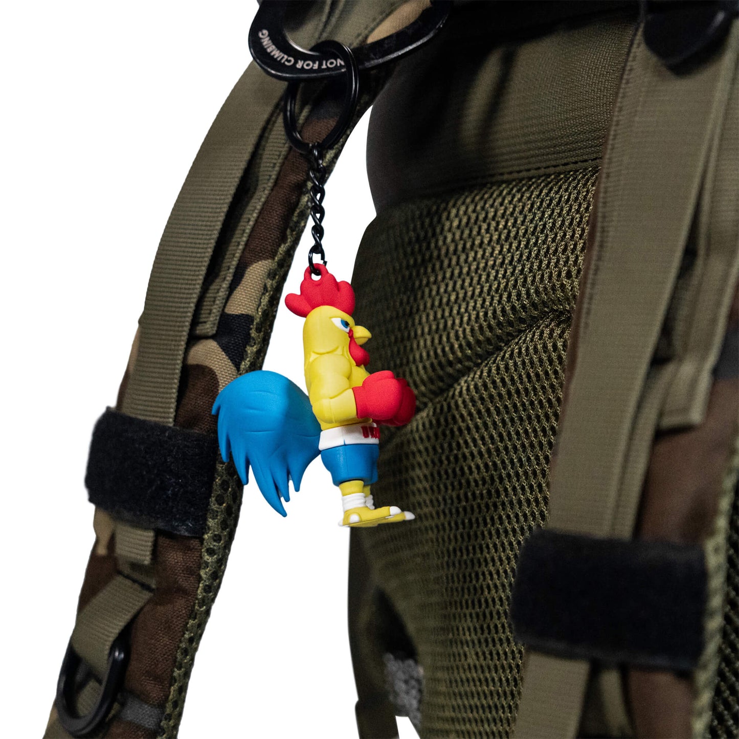 Drtycwby Boxing Chicken PVC Keychain