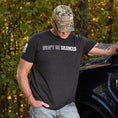 Load image into Gallery viewer, Men's Won't Be Silenced First Amendment Patriotic T-Shirt

