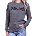 Load image into Gallery viewer, Women's "We the People" Long Sleeve Patriotic Thermal - Boyfriend Fit
